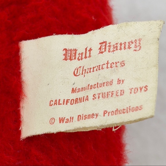 Vintage Walt Disney Mickey Plush 11" - Picture 7 of 9